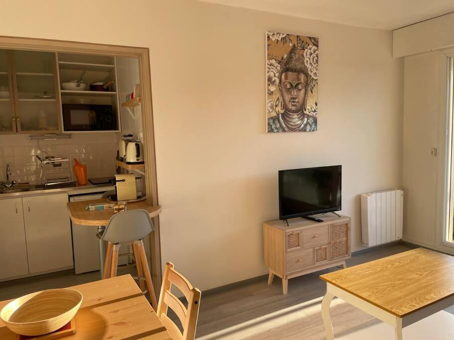 Petit Studio Zen avec parking gratuit réservé Houlgate Extérieur photo